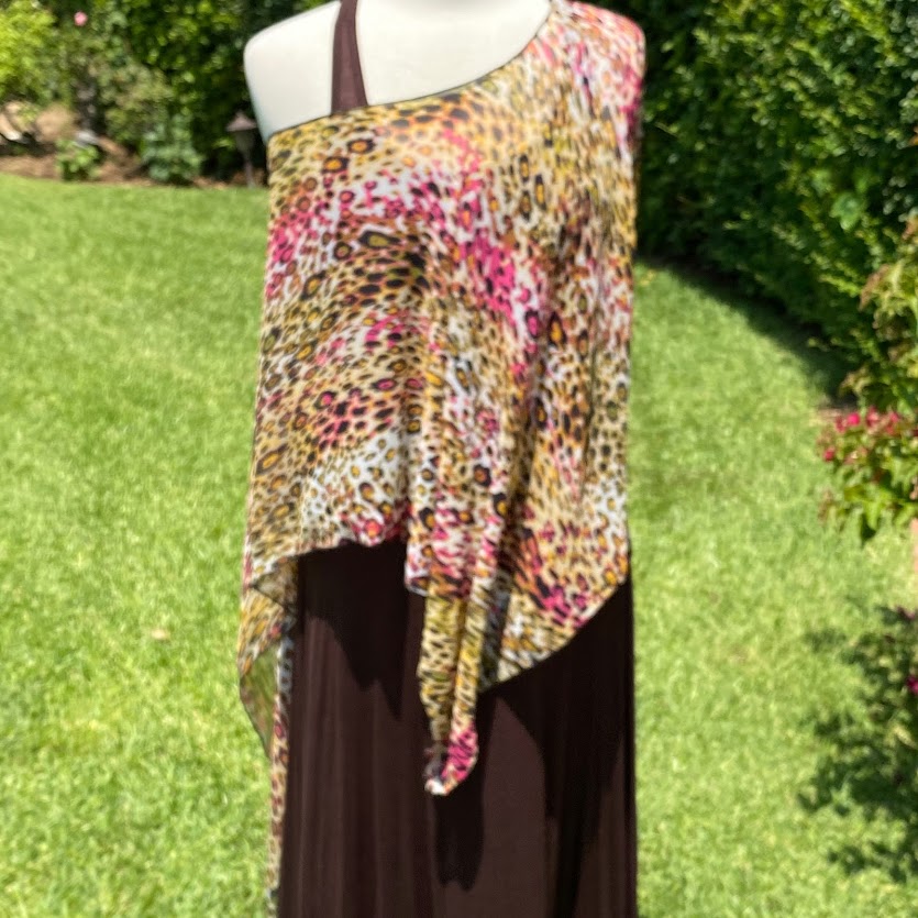 Drape me with Pink Leopard 51240